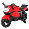 Motor na akumulator BMW K1300S dla dzieci Czerwony + Kółka pomocnicze + Dźwięki Światła + Wolny Start