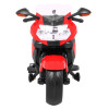 Motor na akumulator BMW K1300S dla dzieci Czerwony + Kółka pomocnicze + Dźwięki Światła + Wolny Start