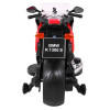 Motor na akumulator BMW K1300S dla dzieci Czerwony + Kółka pomocnicze + Dźwięki Światła + Wolny Start