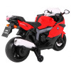 Motor na akumulator BMW K1300S dla dzieci Czerwony + Kółka pomocnicze + Dźwięki Światła + Wolny Start
