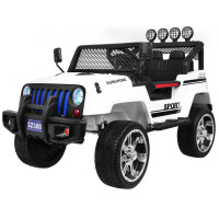 Autko terenowe Raptor Drifter Biały + Pilot + Napęd 4x4 + Schowek + Wolny Start + MP3 LED