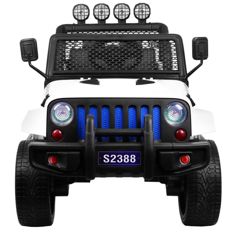 Autko terenowe Raptor Drifter Biały + Pilot + Napęd 4x4 + Schowek + Wolny Start + MP3 LED