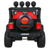 Autko terenowe Raptor Drifter Płomienie + Pilot + Napęd 4x4 + Schowek + Wolny Start + MP3 LED