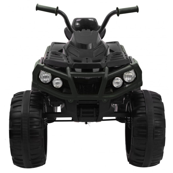 Quad ATV 2.4GHz na akumulator dla dzieci Czarny + Pilot + Koła EVA + Radio MP3 + Wolny Start