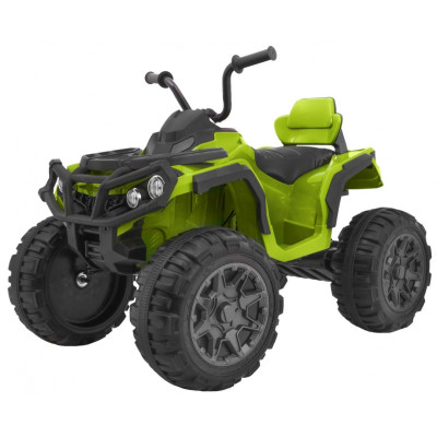 Quad ATV 2.4GHz na akumulator dla dzieci Zielony + Pilot + Koła EVA + Radio MP3 + Wolny Start