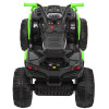 Quad ATV na akumulator dla dzieci Czarno-zielony + Koła EVA + Radio MP3 + LED + Wolny Start