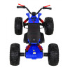 Quad Lucky Seven na akumulator Niebieski + Koła EVA + Wolny Start + LED + MP3 USB