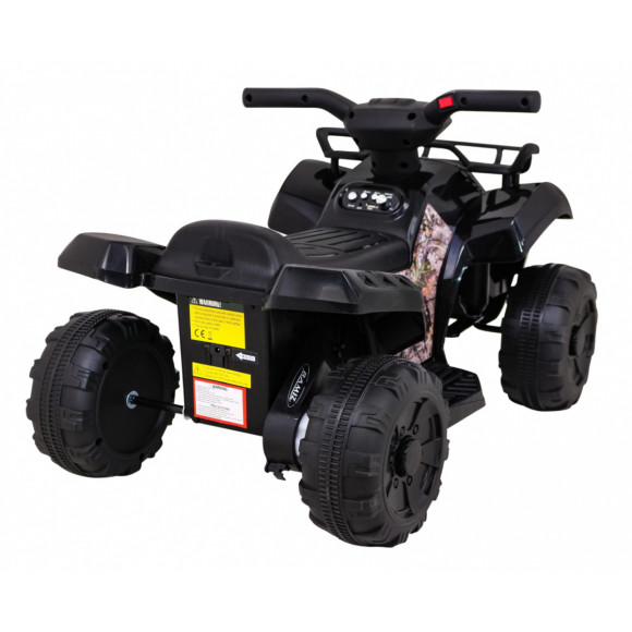 Quad Storm na akumulator dla dzieci Czarny + Silnik 25W + MP3 USB + LED Quad Storm na akumulator dla dzieci Czarny + Silnik 25W + MP3 USB + LED