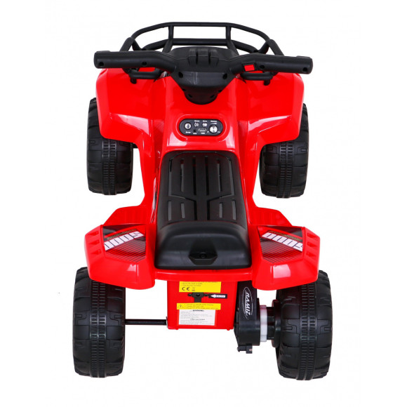 Quad Storm na akumulator dla dzieci Czerwony + Silnik 25W + MP3 USB + LED Quad Storm na akumulator dla dzieci Czerwony + Silnik 25W + MP3 USB + LED