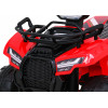 Quad Storm na akumulator dla dzieci Czerwony + Silnik 25W + MP3 USB + LED Quad Storm na akumulator dla dzieci Czerwony + Silnik 25W + MP3 USB + LED