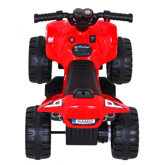 Quad The Fastest na akumulator dla dzieci Czerwony + Silnik 25W Quad The Fastest na akumulator dla dzieci Czerwony + Silnik 25W