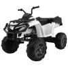 Quad XL ATV na akumulator dla dzieci Biały + Napęd 4x4 + Bagażnik + Wolny Start + EVA + Audio LED Quad XL ATV na akumulator dla dzieci Biały + Napęd 4x4 + Bagażnik + Wolny Start + EVA + Audio LED