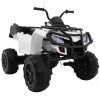 Quad XL ATV na akumulator dla dzieci Biały + Napęd 4x4 + Bagażnik + Wolny Start + EVA + Audio LED Quad XL ATV na akumulator dla dzieci Biały + Napęd 4x4 + Bagażnik + Wolny Start + EVA + Audio LED