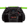 Quad XL ATV 2,4GHz na akumulator dla dzieci Czarno-Zielony + Pilot + Napęd 4x4 + Bagażnik + Wolny Start + EVA + Audio LED