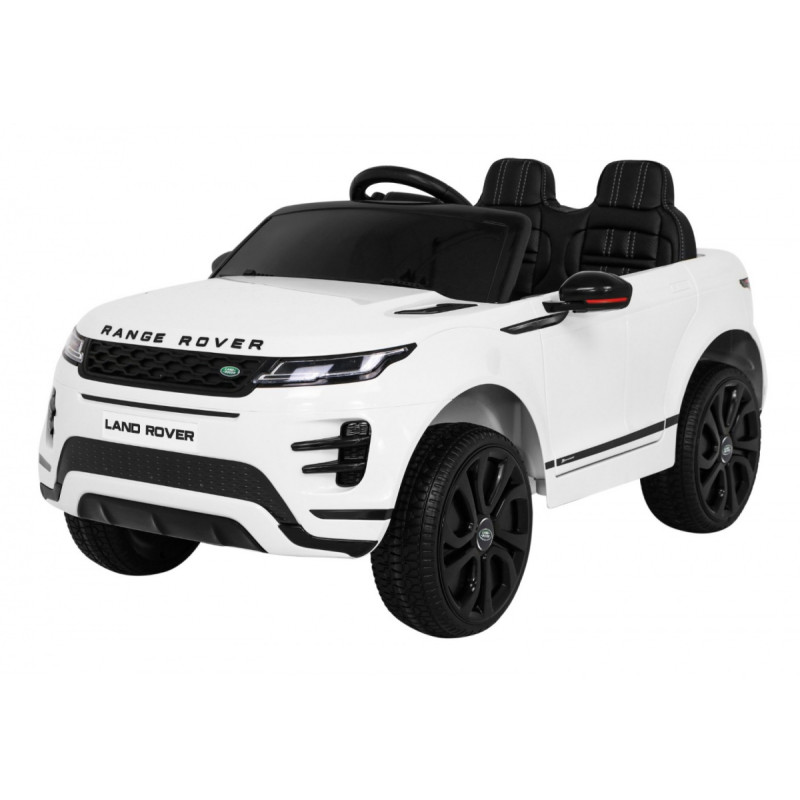 Range Rover Evoque na akumulator dla dzieci Biały + Pilot + Wolny Start + MP3 LED