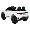 Range Rover Evoque na akumulator dla dzieci Biały + Pilot + Wolny Start + MP3 LED