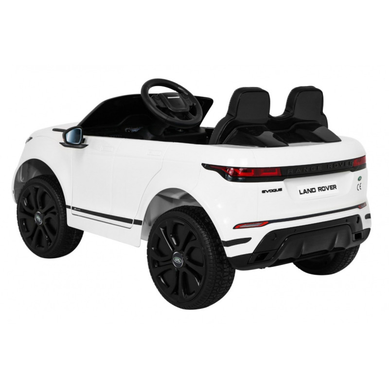 Range Rover Evoque na akumulator dla dzieci Biały + Pilot + Wolny Start + MP3 LED