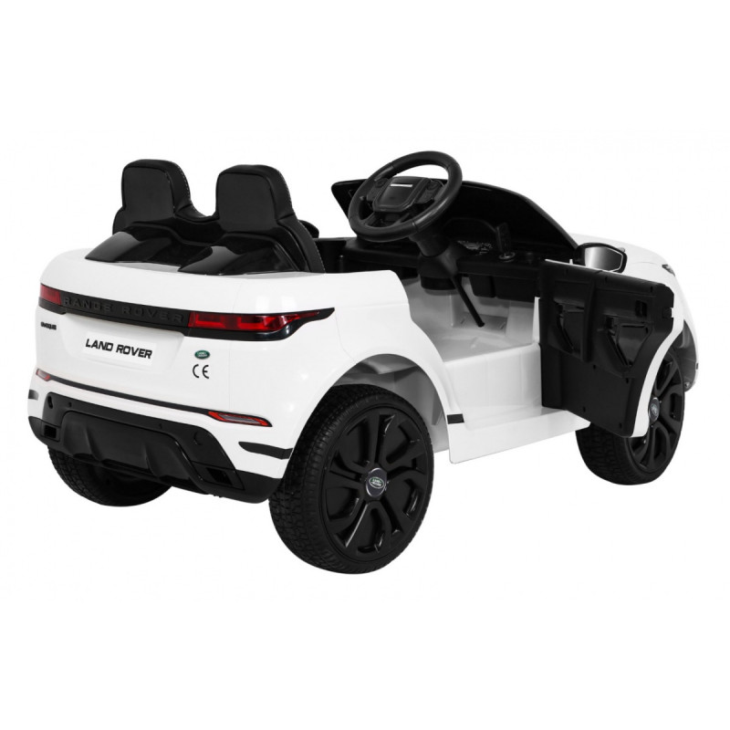 Range Rover Evoque na akumulator dla dzieci Biały + Pilot + Wolny Start + MP3 LED