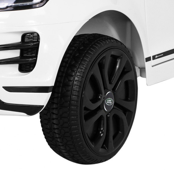 Range Rover Evoque na akumulator dla dzieci Biały + Pilot + Wolny Start + MP3 LED