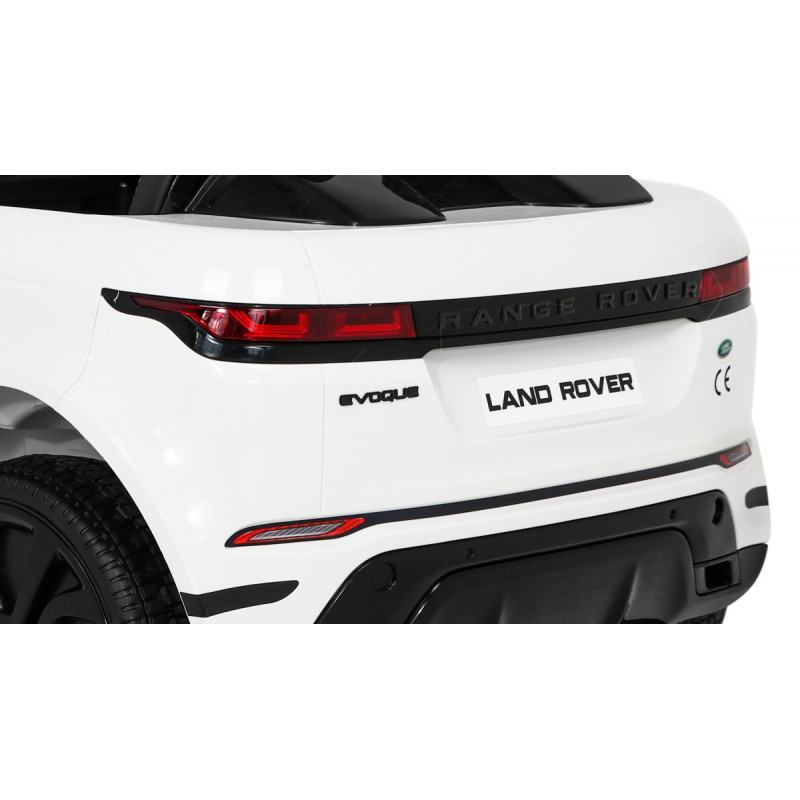 Range Rover Evoque na akumulator dla dzieci Biały + Pilot + Wolny Start + MP3 LED