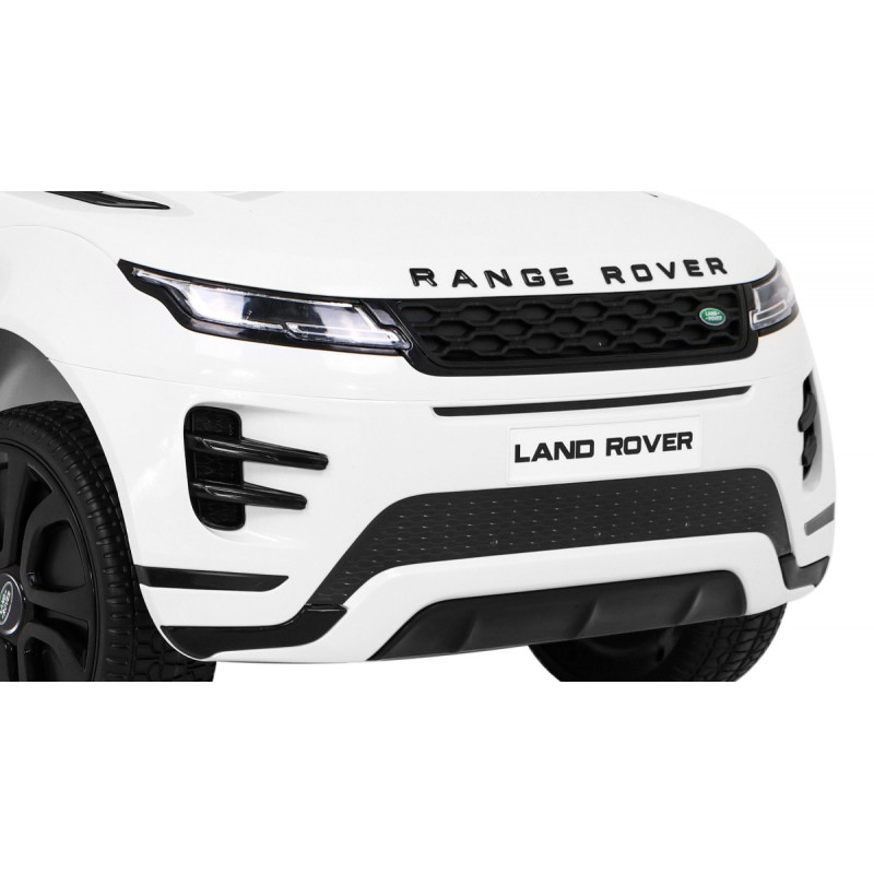 Range Rover Evoque na akumulator dla dzieci Biały + Pilot + Wolny Start + MP3 LED