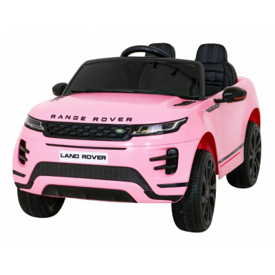 Range Rover Evoque na akumulator dla dzieci Różowy + Pilot + Wolny Start + MP3 LED