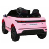 Range Rover Evoque na akumulator dla dzieci Różowy + Pilot + Wolny Start + MP3 LED