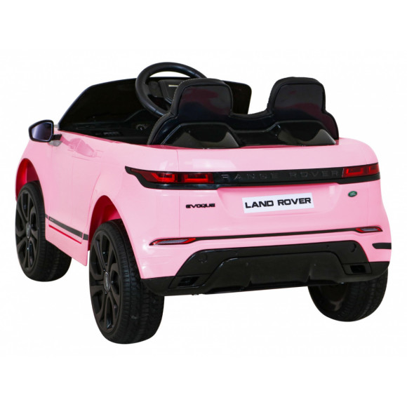 Range Rover Evoque na akumulator dla dzieci Różowy + Pilot + Wolny Start + MP3 LED
