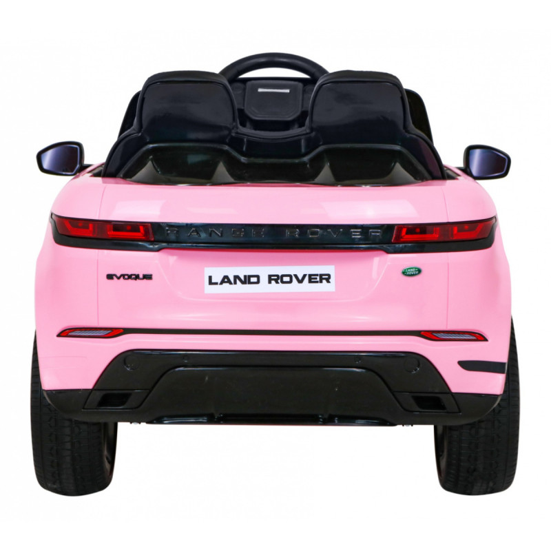 Range Rover Evoque na akumulator dla dzieci Różowy + Pilot + Wolny Start + MP3 LED