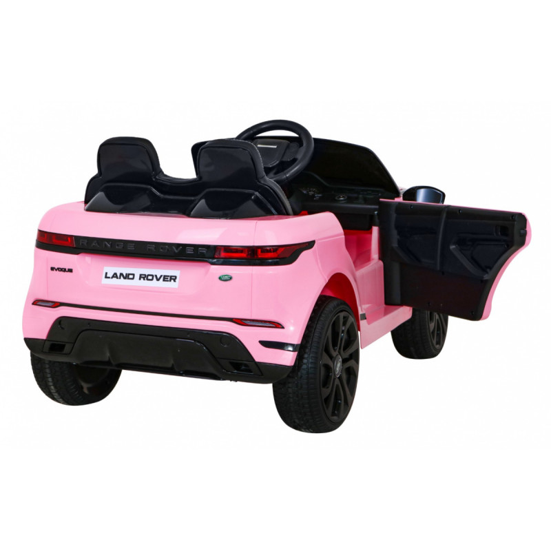 Range Rover Evoque na akumulator dla dzieci Różowy + Pilot + Wolny Start + MP3 LED