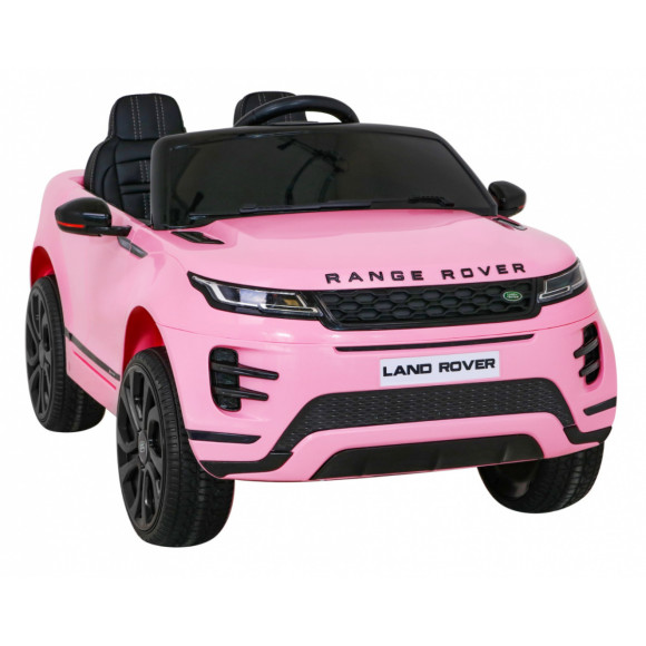Range Rover Evoque na akumulator dla dzieci Różowy + Pilot + Wolny Start + MP3 LED