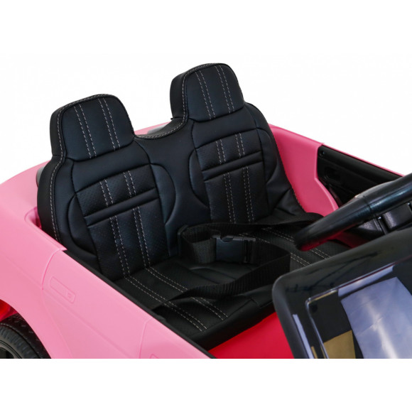 Range Rover Evoque na akumulator dla dzieci Różowy + Pilot + Wolny Start + MP3 LED