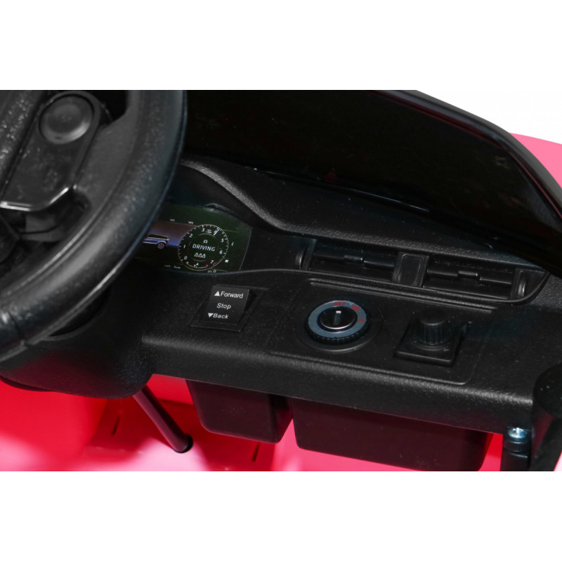 Range Rover Evoque na akumulator dla dzieci Różowy + Pilot + Wolny Start + MP3 LED
