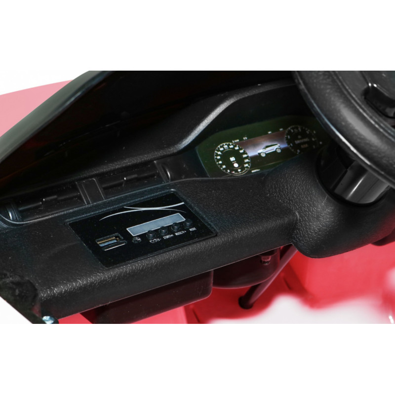 Range Rover Evoque na akumulator dla dzieci Różowy + Pilot + Wolny Start + MP3 LED