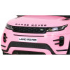 Range Rover Evoque na akumulator dla dzieci Różowy + Pilot + Wolny Start + MP3 LED