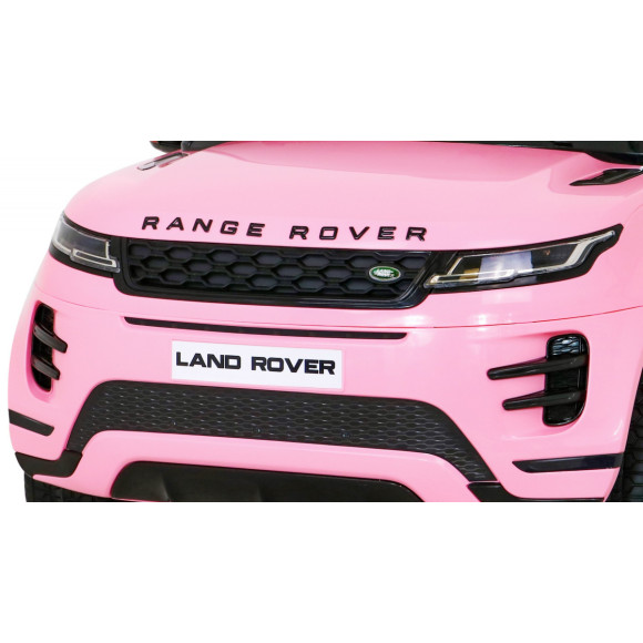 Range Rover Evoque na akumulator dla dzieci Różowy + Pilot + Wolny Start + MP3 LED