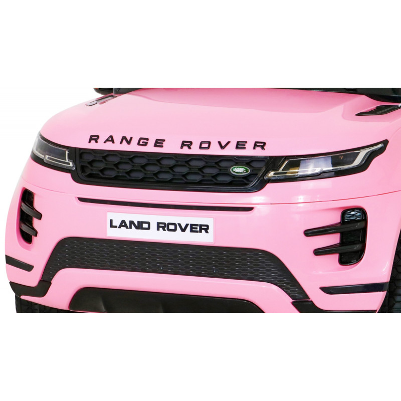 Range Rover Evoque na akumulator dla dzieci Różowy + Pilot + Wolny Start + MP3 LED