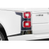 Range Rover HSE 2-osobowe Autko dla dzieci Biały + Pilot + 5-pkt pasy + Panel audio + LED