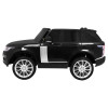 Range Rover HSE 2-osobowe Autko dla dzieci Czarny + Pilot + 5-pkt pasy + Panel audio + LED