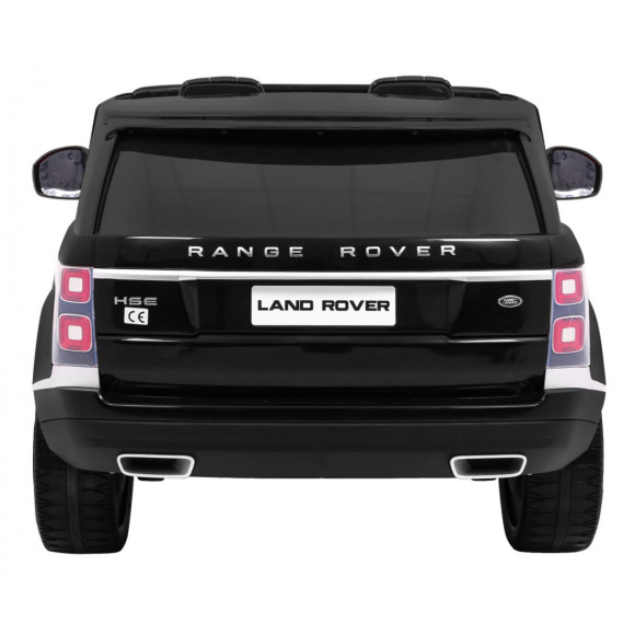 Range Rover HSE 2-osobowe Autko dla dzieci Czarny + Pilot + 5-pkt pasy + Panel audio + LED