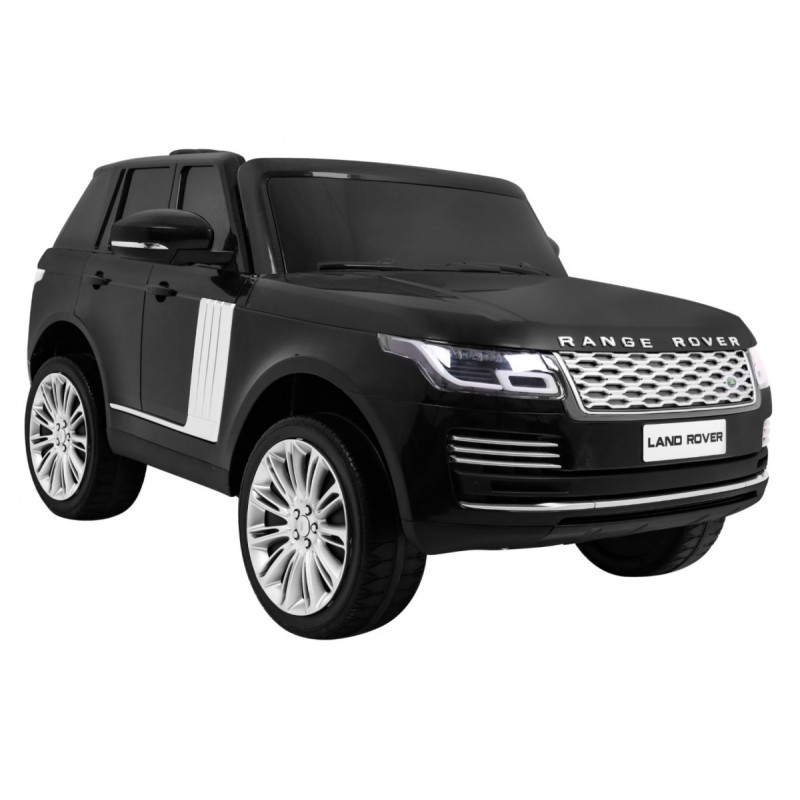 Range Rover HSE 2-osobowe Autko dla dzieci Czarny + Pilot + 5-pkt pasy + Panel audio + LED