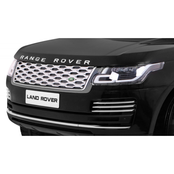 Range Rover HSE 2-osobowe Autko dla dzieci Czarny + Pilot + 5-pkt pasy + Panel audio + LED