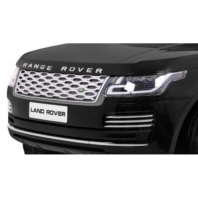 Range Rover HSE 2-osobowe Autko dla dzieci Czarny + Pilot + 5-pkt pasy + Panel audio + LED