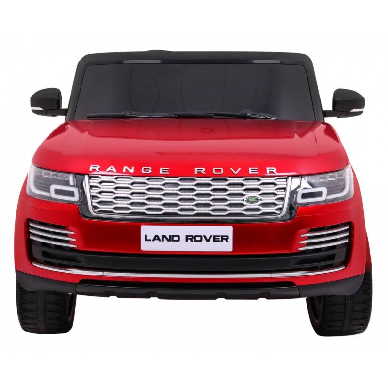 Range Rover HSE Lakierowane Autko dla 2 dzieci Czerwony + Pilot + 5-pkt pasy + Panel audio + LED