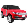 Range Rover HSE Lakierowane Autko dla 2 dzieci Czerwony + Pilot + 5-pkt pasy + Panel audio + LED