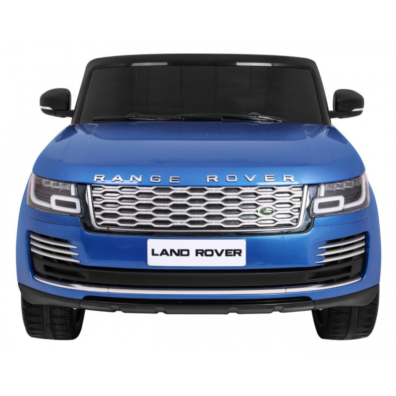 Range Rover HSE Lakierowane Autko dla 2 dzieci Niebieski + Pilot + 5-pkt pasy + Panel audio + LED