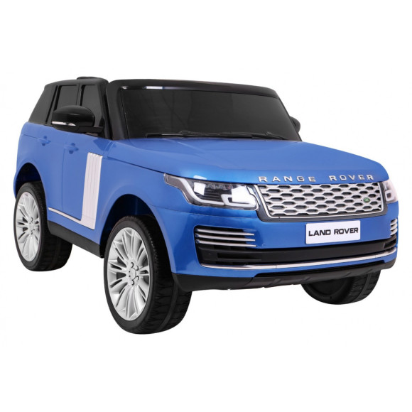 Range Rover HSE Lakierowane Autko dla 2 dzieci Niebieski + Pilot + 5-pkt pasy + Panel audio + LED Range Rover HSE Lakierowane Autko dla 2 dzieci Niebieski + Pilot + 5-pkt pasy + Panel audio + LED