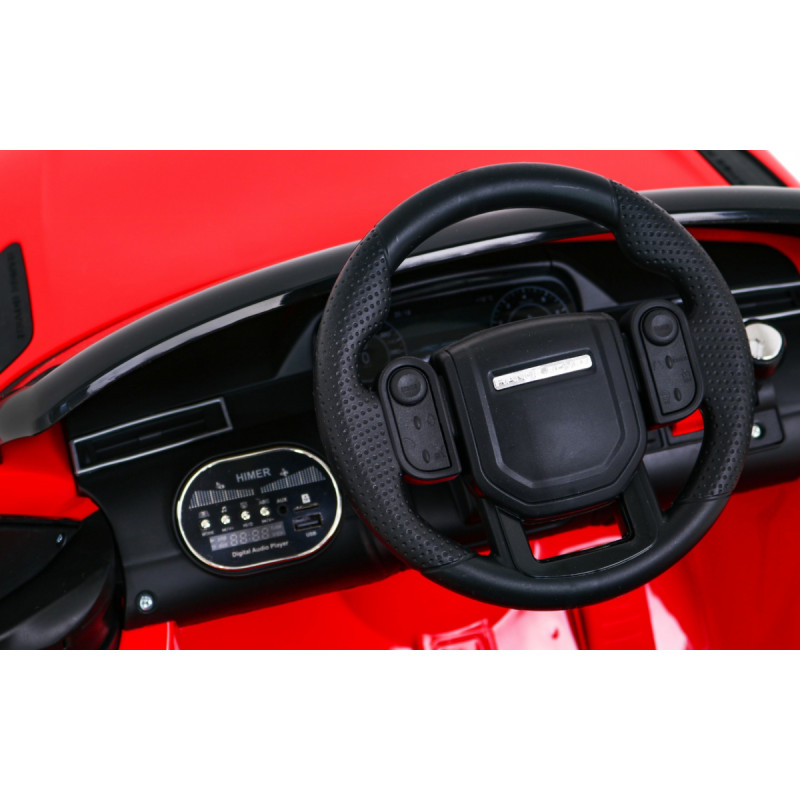 Range Rover Velar na akumulator Czerwony + Pilot + EVA + Wolny Start + MP3 LED