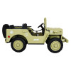 Autko Wojskowe Retro dla 3 dzieci Matcha + Napęd 4x4 + Schowki + EVA + Wolny Start + MP3 LED