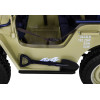 Autko Wojskowe Retro dla 3 dzieci Matcha + Napęd 4x4 + Schowki + EVA + Wolny Start + MP3 LED
